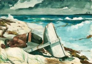 Après l’ouragan, Bahamas par Winslow Homer