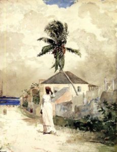 Along the road, Bahamas de Winslow Homer