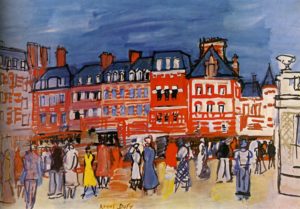 Maisons à Trouville de Raoul Dufy