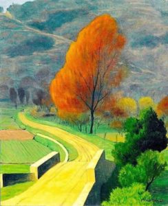Paysage d’automne par Félix Vallotton