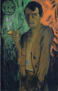 Autoportrait d'Otto Mueller
