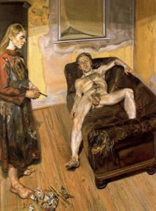 Peintre et son modèle de Lucian Freud