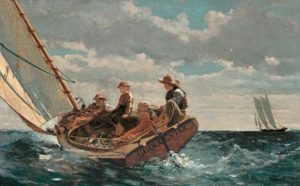Breezing Up (A Fair Wind) par Winslow Homer