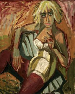 Portrait Lady Eleonore Frey par Otto Dix