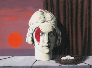 La mémoire par Magritte