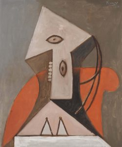 Femme au fauteuil rouge de Picasso