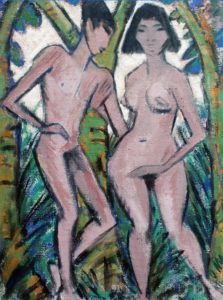 Adam et Ève par Otto Mueller