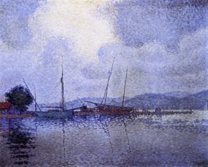 Saint-Tropez après l’orage de Paul Signac