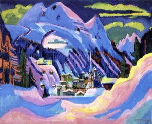 Davos par Ernst Ludwig Kirchner