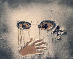 Tableau d'Antoni Tàpies