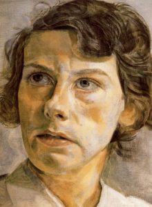 Portrait de Lady Elizabeth Cavendish par Lucian Freud