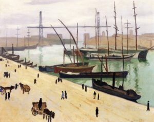 Le port de Marseille par Albert Marquet