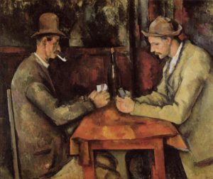 es joueurs de carte de Cézanne