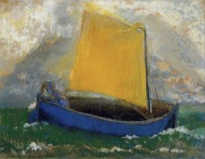 La barque mystique d'Odilon redon