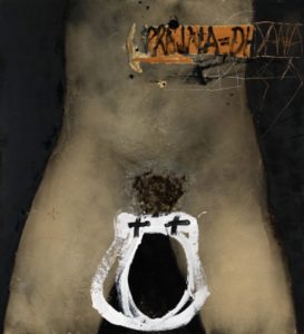 Tableau d'Antoni Tàpies