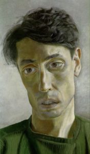 John Minton par Lucian Freud