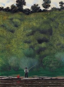 Les genêts en fleur de Vallotton