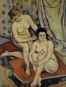 Les deux baigneuses de Suzanne Valadon