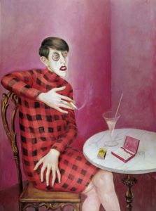 Portrait de la journaliste Sylvia von Harden par Otto Dix