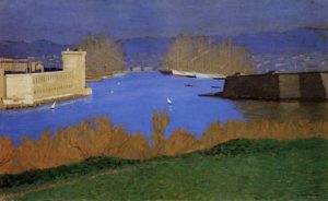 Le port de Marseille par Vallotton