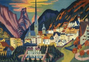 Davos en été par Ernst Ludwig Kirchner