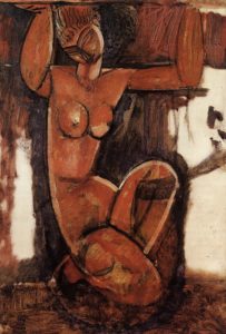 Caryatide de Modigliani