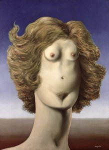 Le viol par René Magritte