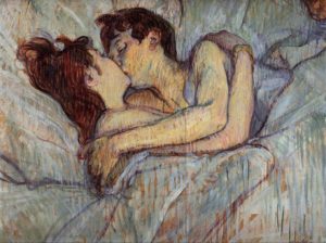 Le baiser de Toulouse-Lautrec