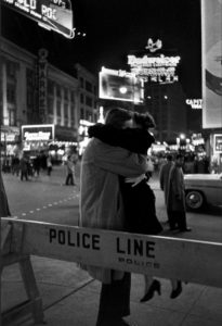 Time Square, New-York par Cartier-Bresson