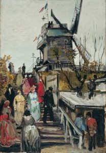 Le Moulin de blute-fin par van Gogh