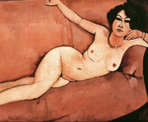 Almaisa nue par Amedeo Modigliani