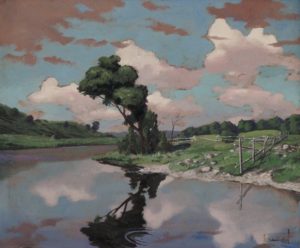 Au bord de la rivière par Lev Tchistovsky
