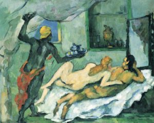 Après-midi à Naples par Paul Cézanne