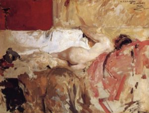 Bacchante par Joaquín Sorolla y Bastida