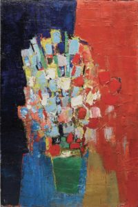 Vase de fleurs par Nicolas de Staël