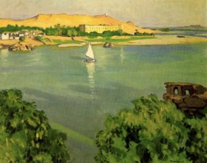 Assouan le matin par Albert Marquet