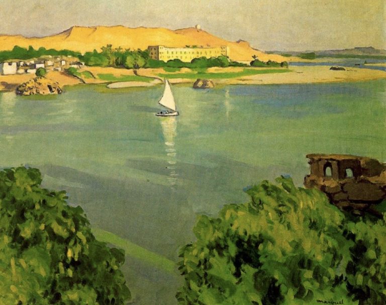 Assouan le matin par Albert Marquet