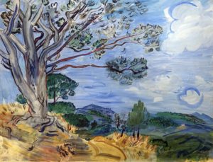 Le Grand arbre à Sainte-Maxime de Raoul Dufy