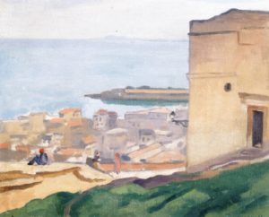 La mer vue de la casbah par Albert Marquet