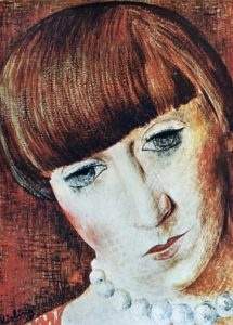 Portrait de Renée, l’épouse du peintre par Moïse Kisling