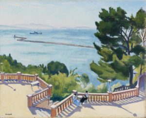 Terrasse à l’Estaque par Albert Marquet