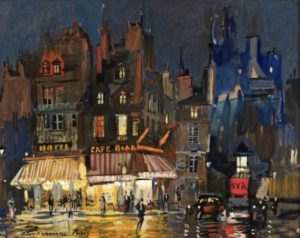 Rue Lepic, Paris par Constantin Korovin