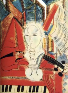 Hommage à Mozart par Raoul Dufy