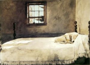 Master bed par Andrew Wyeth