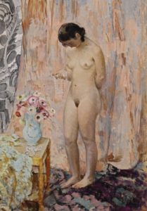 Nu au collier par Henri Lebasque