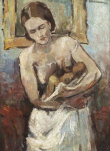 La mère et l’enfant par Ernst Liebermann
