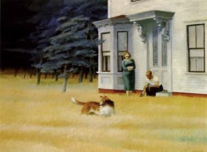 Cape Cod Evening par Hopper