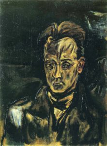 Anton von Webern par Oskar Kokoschka