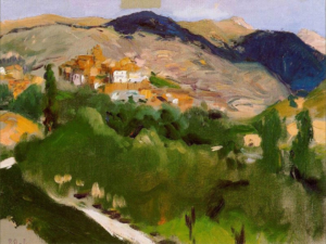 Montagnes à Jaca par Joaquín Sorolla y Bastida