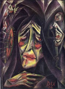 La nonne par Otto Dix